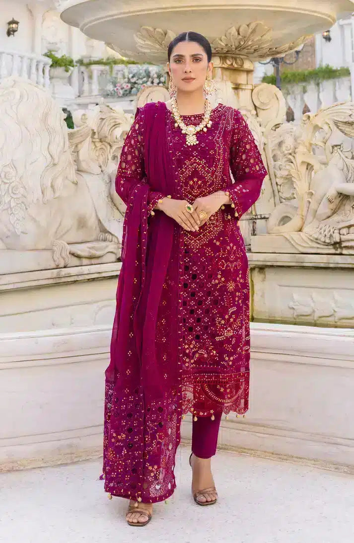 Emaan Adeel | Zimal Luxury Formals 23 | ZM 01 MUSHQ - Waniyas