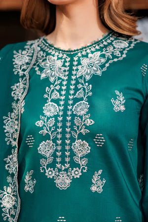 Farasha | Kaavish Lawn 24 | TEAL GARLAND - Waniyas