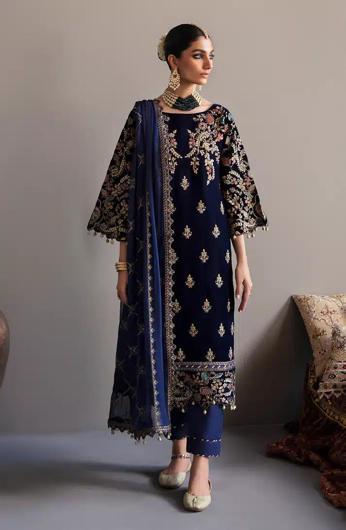 Emaan Adeel | Makhmal Velvet Edition 23 | MK-03 FALAK - Waniyas