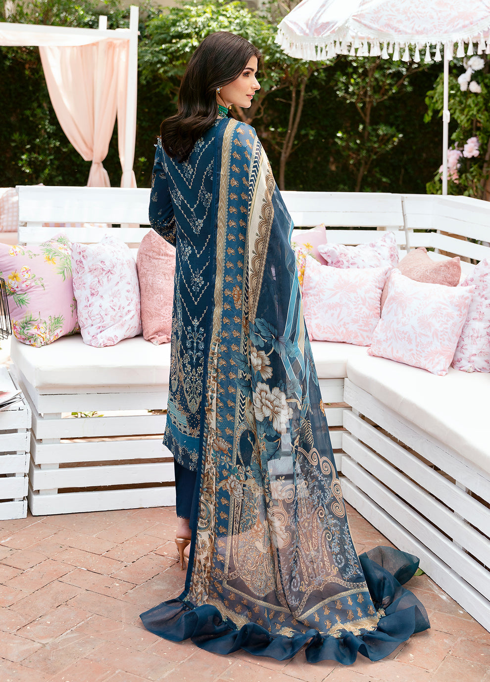 Gulaal | Summer Glow Lawn 24 | SYLVIYA (GL-L-24V3-01) - Waniyas