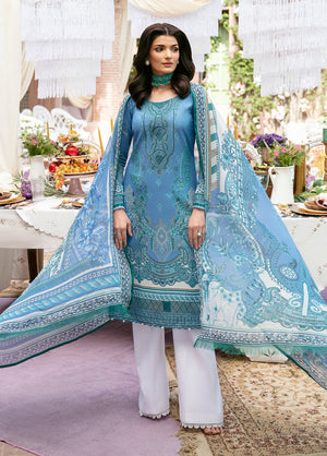 Gulaal | Summer Glow Lawn 24 | ELAINE (GL-L-24V3-07) - Waniyas