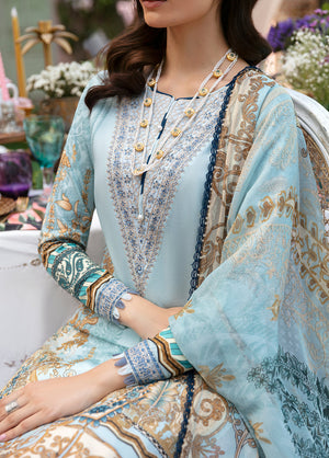 Gulaal | Summer Glow Lawn 24 | AMAYRAH (GL-L-24V3-02) - Waniyas