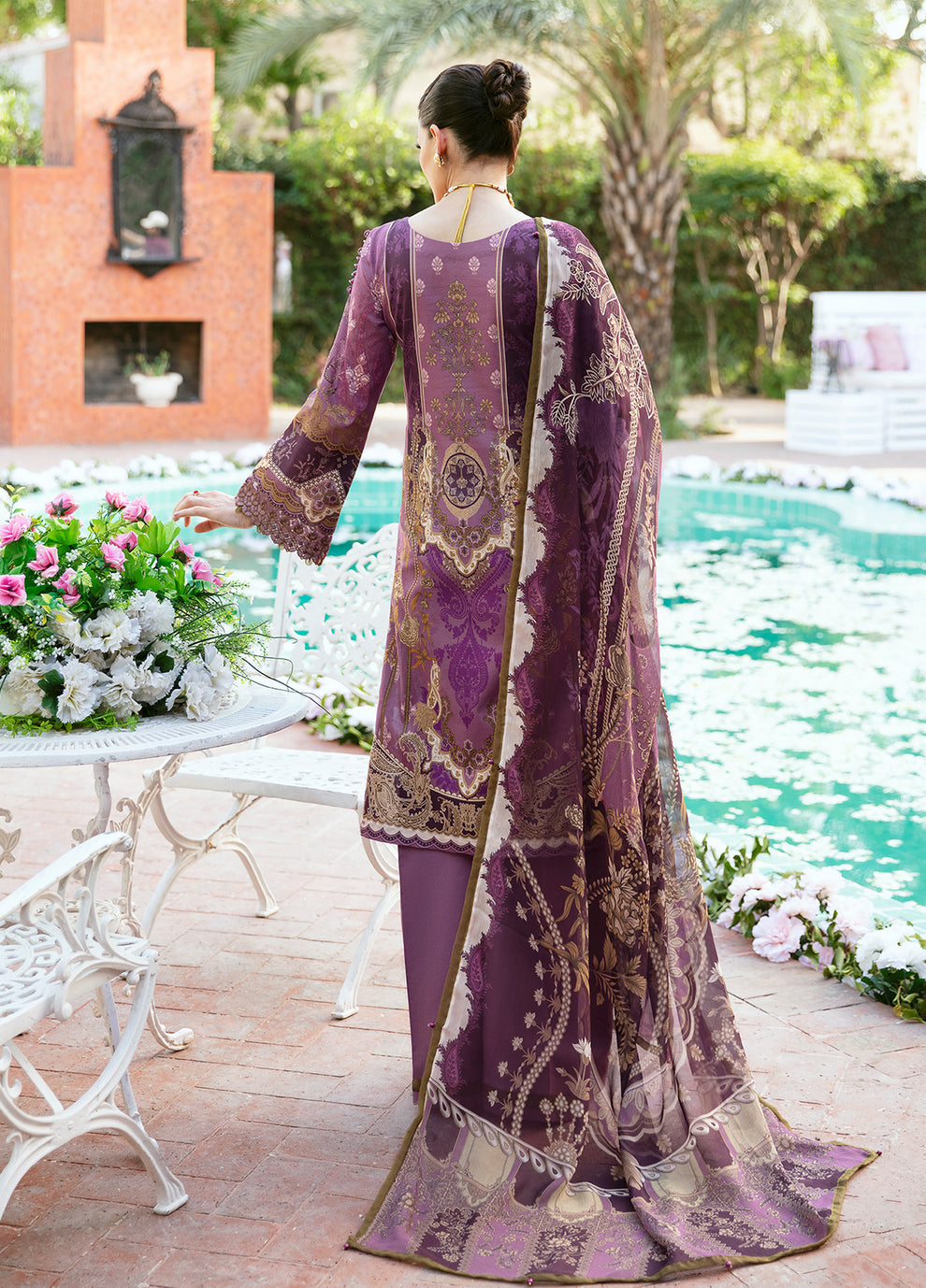 Gulaal | Summer Glow Lawn 24 | ESMERAY (GL-L-24V3-03) - Waniyas