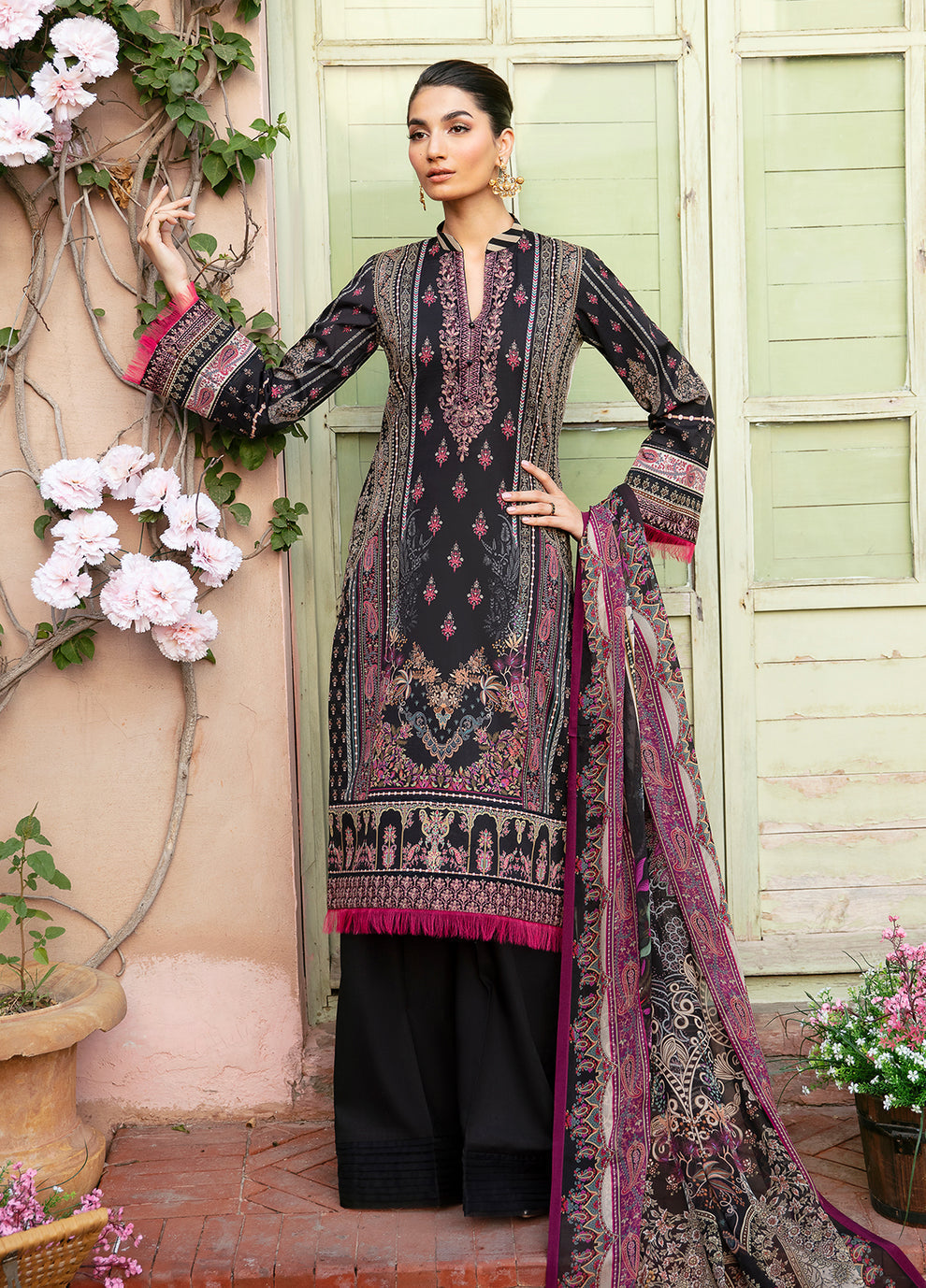 Gulaal | Summer Glow Lawn 24 | ANDREA (GL-L-24V3-06) - Waniyas