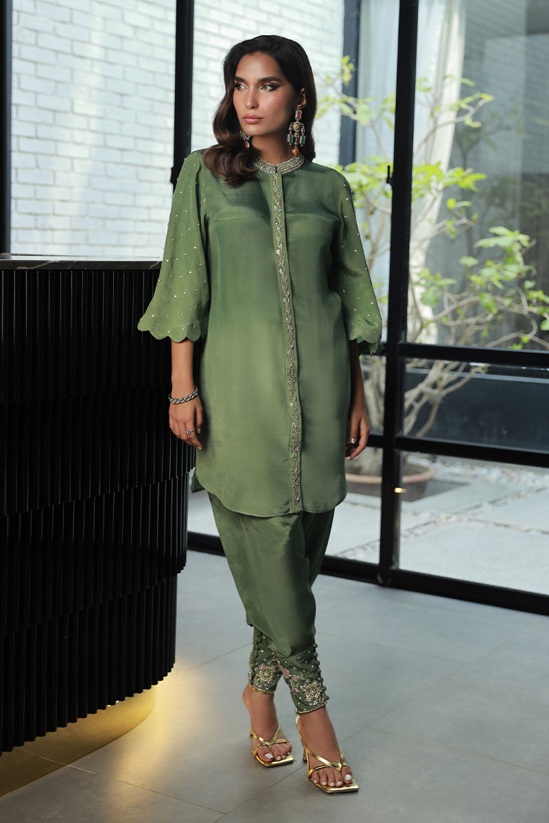 Wardha Saleem | Luxury Pret Traditional Wear | RAYA (2PC)