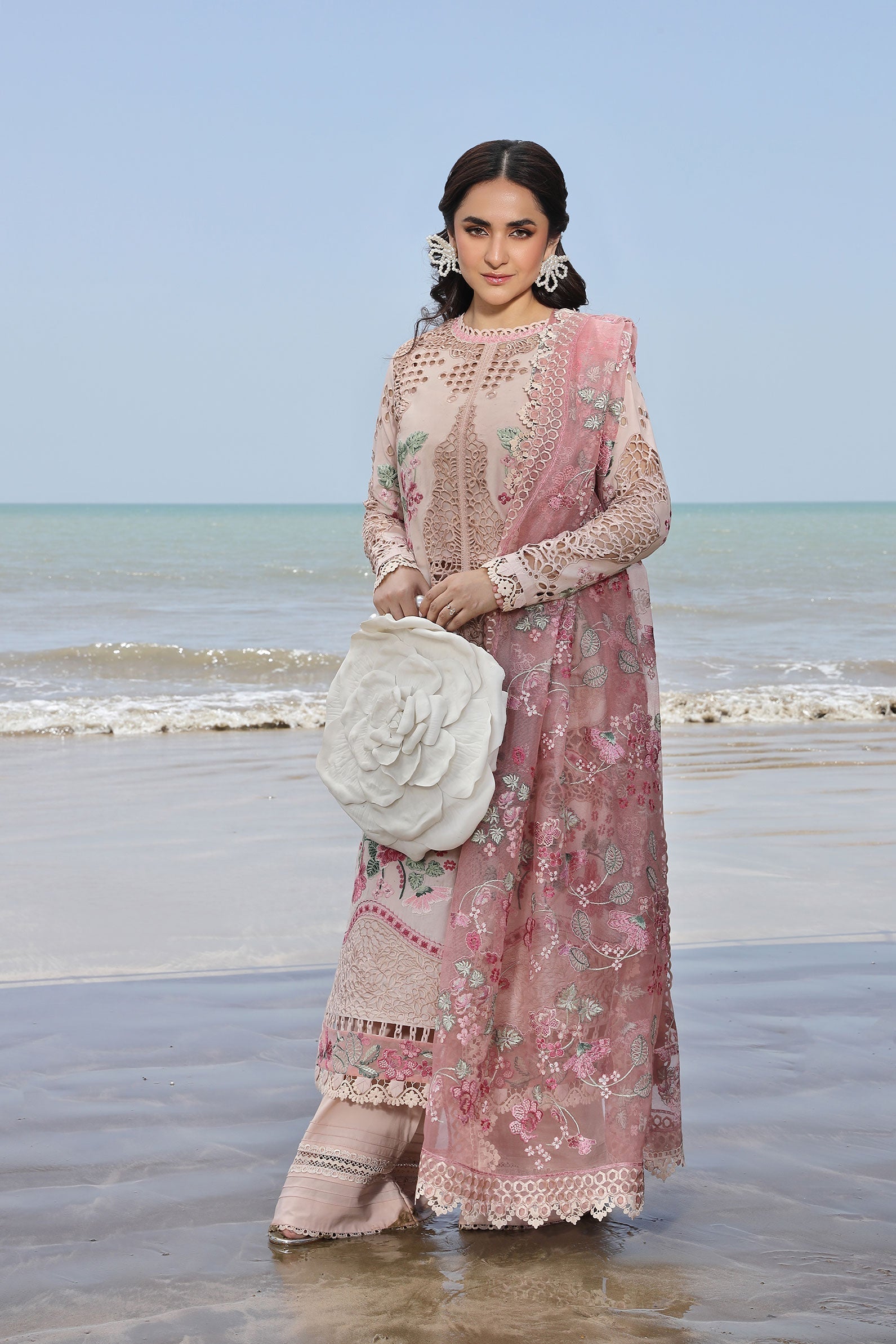 Maryam Hussain | Luxury Lawn 24 | MAYA - Waniyas