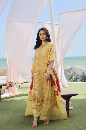 Maryam Hussain | Luxury Lawn 24 | TROPICA - Waniyas