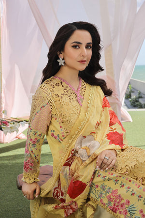 Maryam Hussain | Luxury Lawn 24 | TROPICA - Waniyas