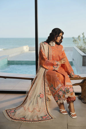 Maryam Hussain | Luxury Lawn 24 | XURI - Waniyas