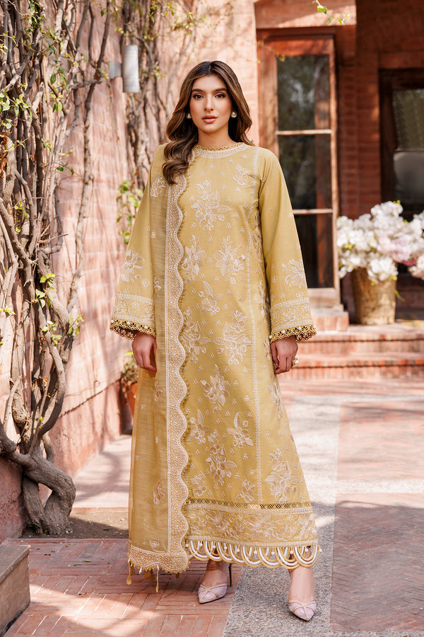 Farasha | Dastoor Embroidered Lawn SS24 | TUSCANY DREAM - Waniyas