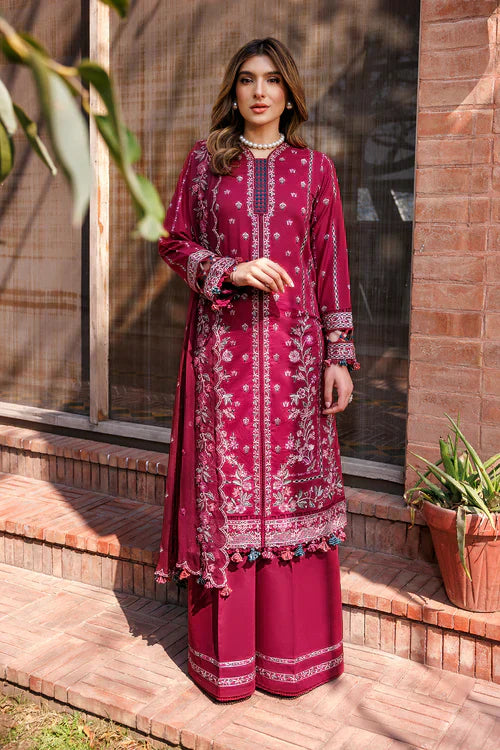 Farasha | Kaavish Lawn 24 | GARNET GLAM - Waniyas