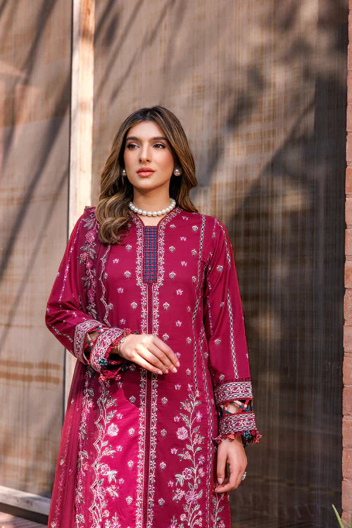 Farasha | Kaavish Lawn 24 | GARNET GLAM - Waniyas