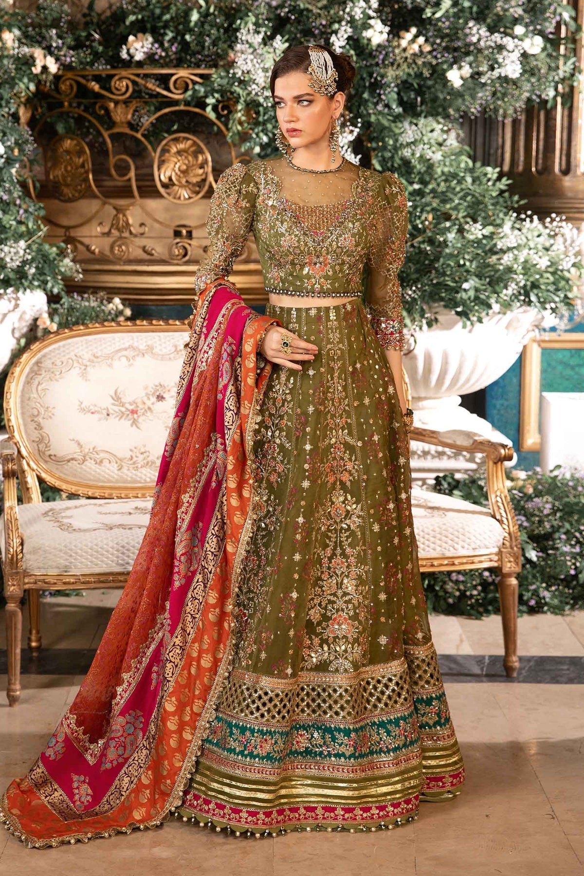 Maria B | Mbroidered Formals 24 | Organza Suit | BD-2906