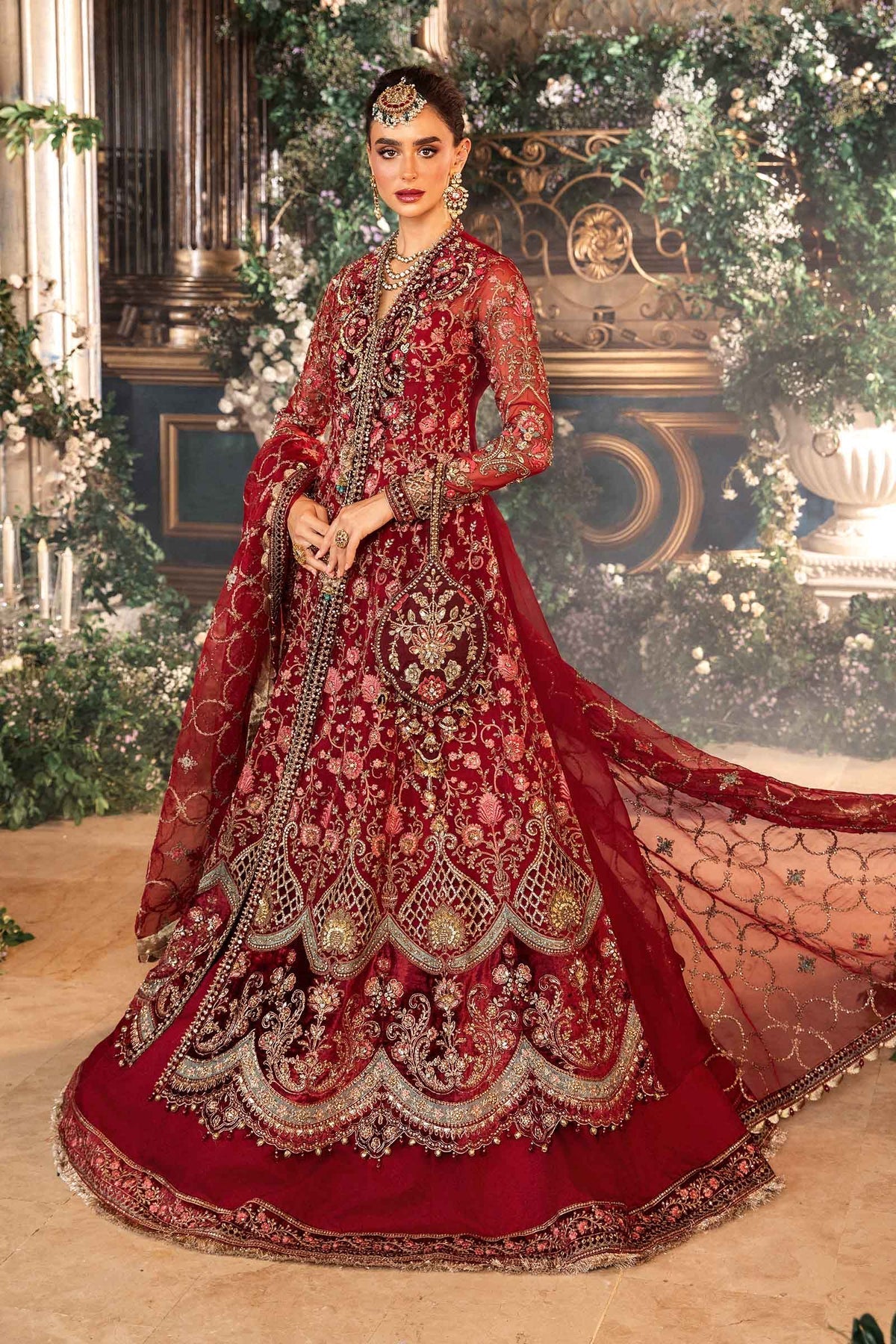 Maria B | Mbroidered Formals 24 | Organza Suit | BD-2908