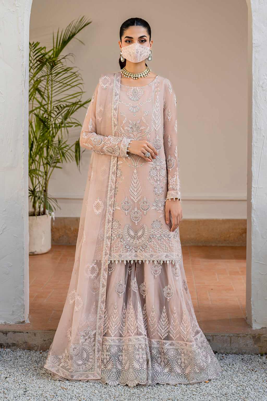 Flossie | Naqsh Formals | S-1403 (B)