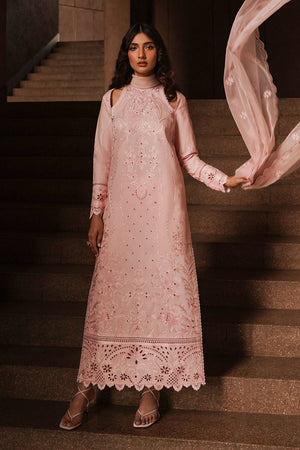 Afrozeh | Chikankari Lawn 24 | Rosella - Waniyas