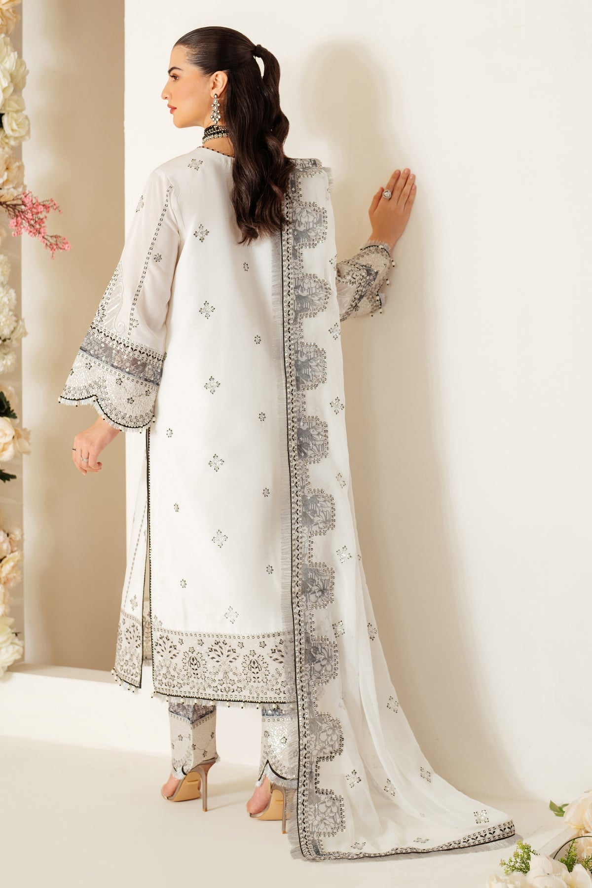 Alizeh | Luxury Raw Silk | AF-RS-04-DOVE