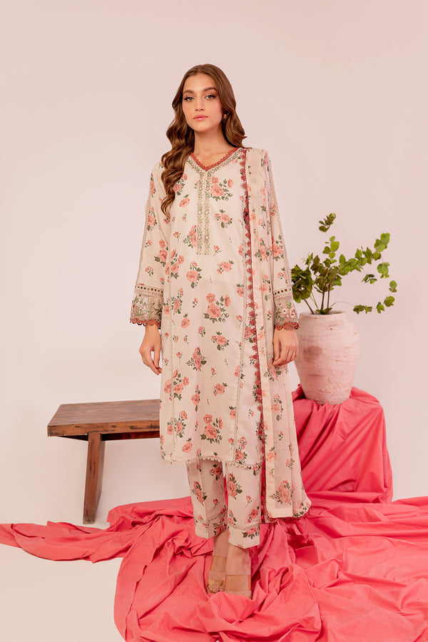 Farasha | Printed Essentials | IVY CHARM - Waniyas