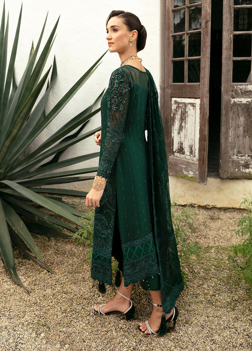 Gulaal | Embroidered Chiffon Eid Collection | CASSIA - Waniyas