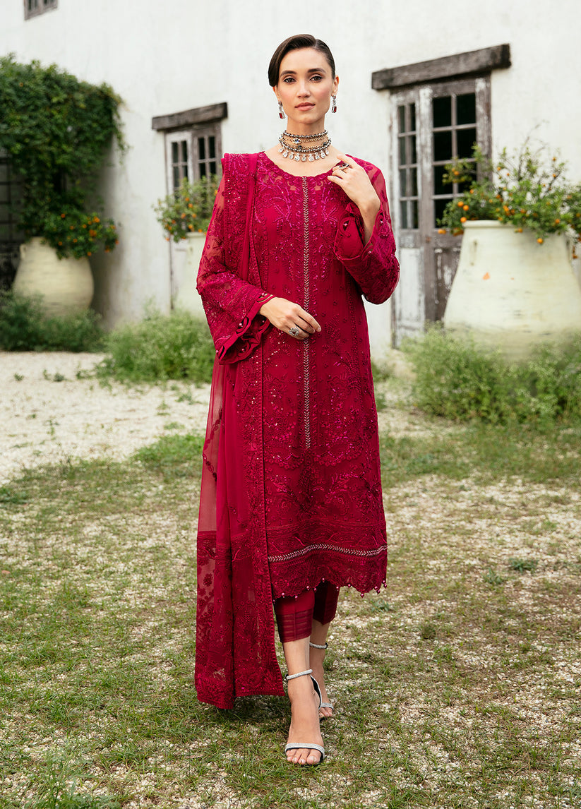 Gulaal | Embroidered Chiffon Eid Collection | MYSARIA - Waniyas