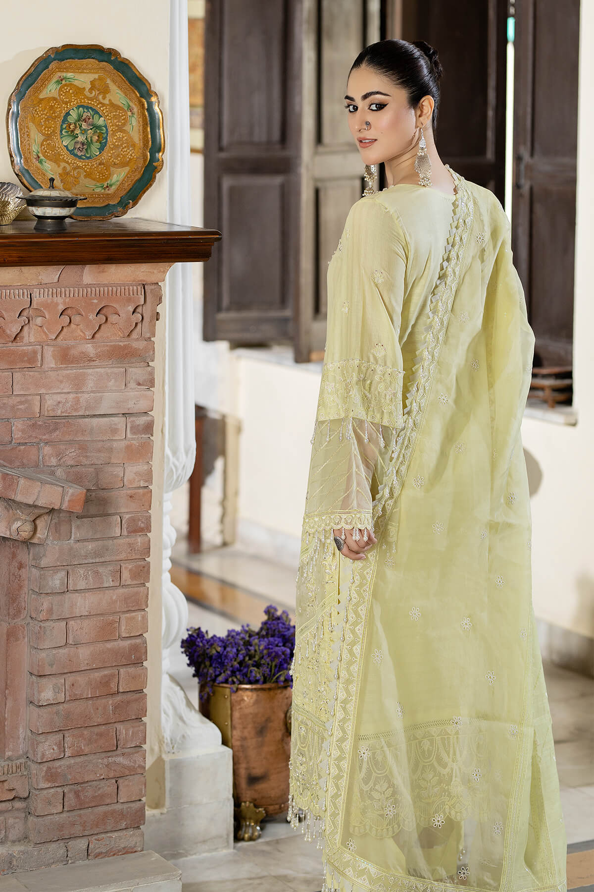 Raeesa Premium | Kimora Lawn Collection | Kimora | HL-20 Sunbul