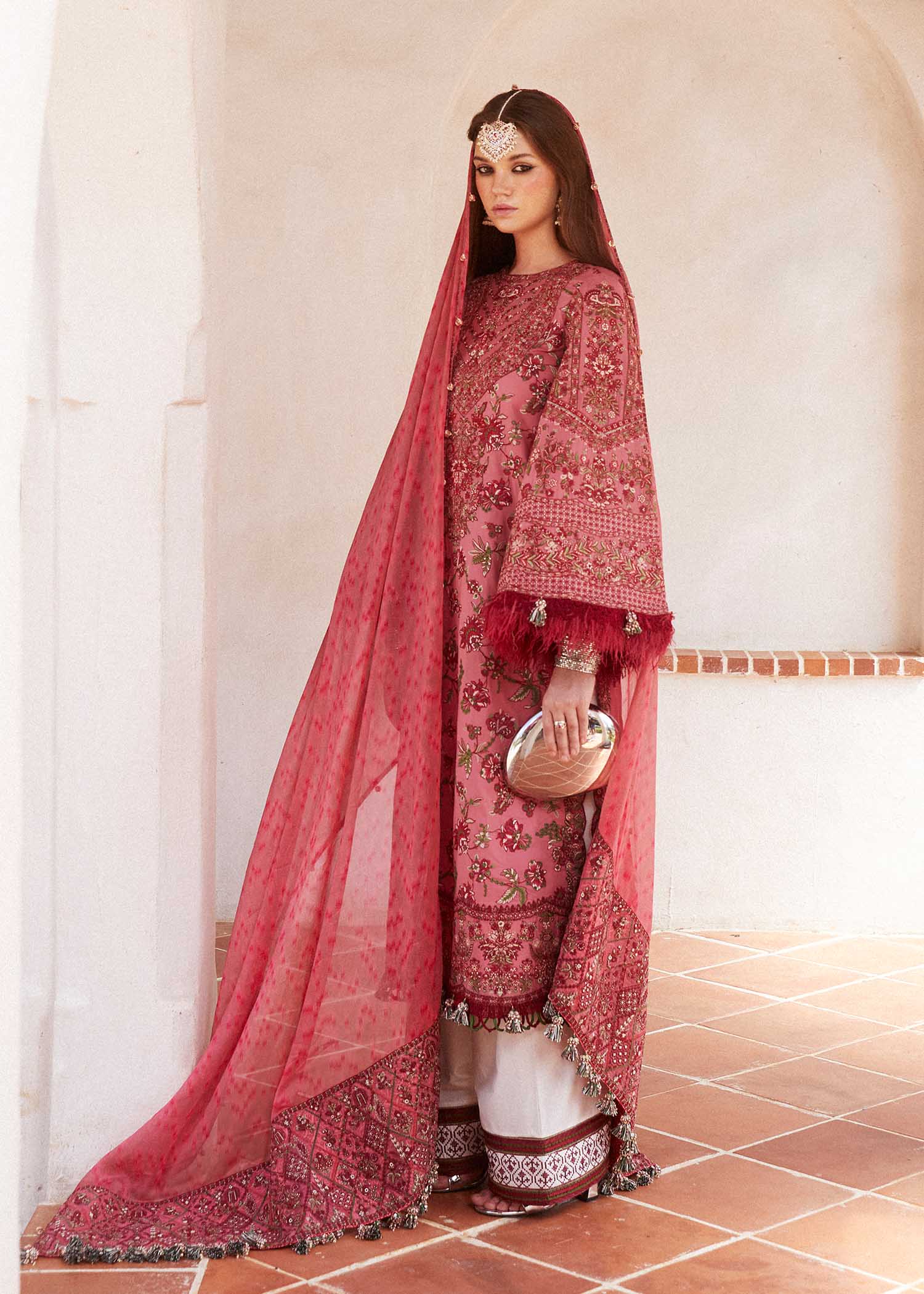 Hussain Rehar | Eid Luxury Lawn SS/24 | Layla - Waniyas