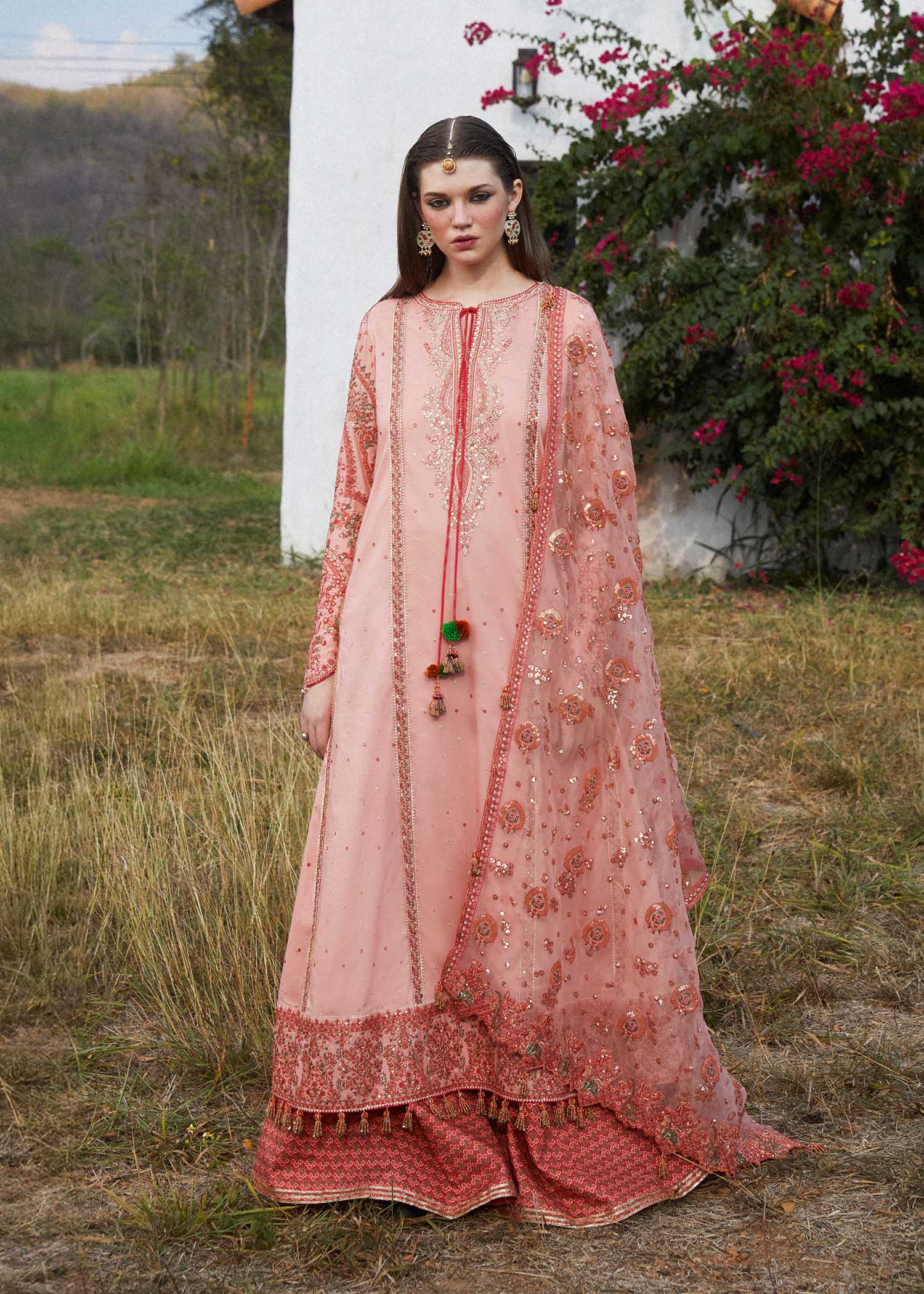 Hussain Rehar | Eid Luxury Lawn SS/24 | Nayra - Waniyas