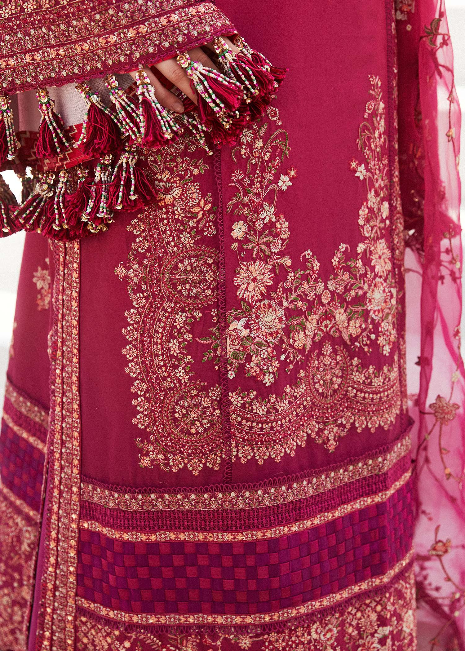 Hussain Rehar | Eid Luxury Lawn SS/24 | Nora - Waniyas