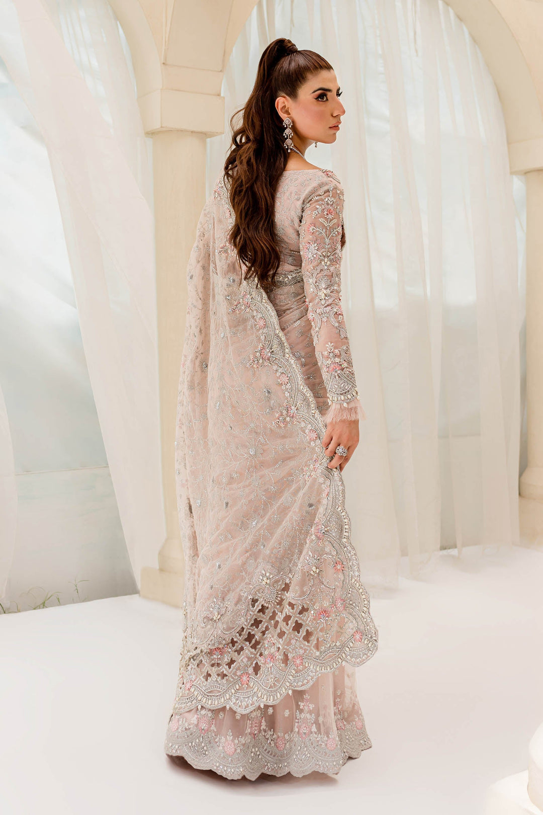 Maria B | Bridal Couture | Pale Pink MC-909