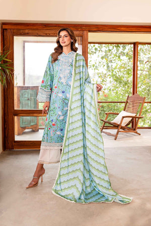 Sable Vogue | Shiree Lawn 24 | Flower Of Paradise - Waniyas