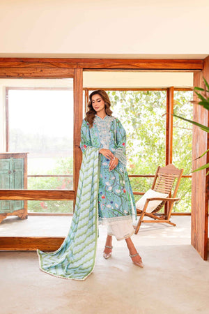 Sable Vogue | Shiree Lawn 24 | Flower Of Paradise - Waniyas