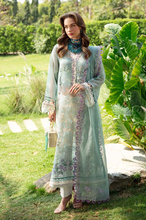 Sable Vogue | Luxury Lawn 24 | Afroz - Waniyas