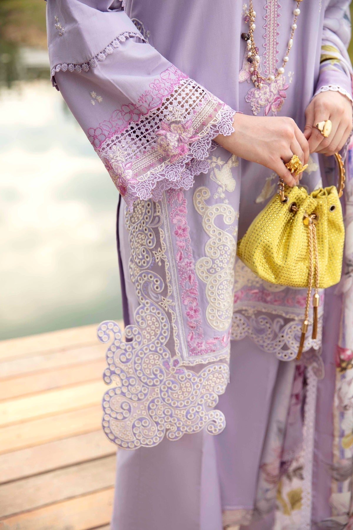 Sable Vogue | Luxury Lawn 24 | Aster - Waniyas