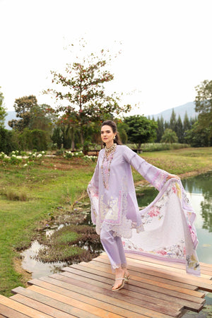 Sable Vogue | Luxury Lawn 24 | Aster - Waniyas