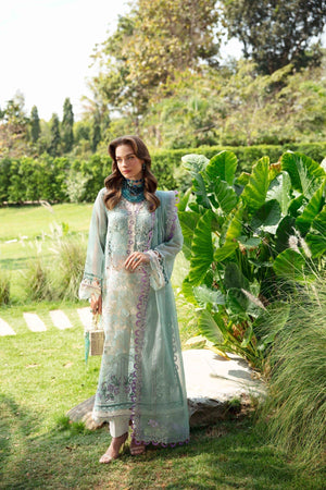 Sable Vogue | Luxury Lawn 24 | Afroz - Waniyas