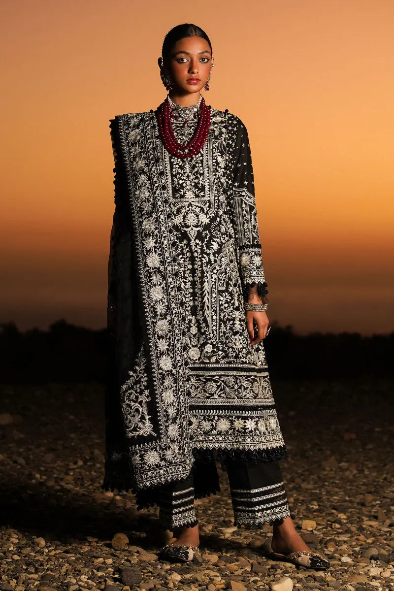 Sana Safinaz | Luxury Lawn 2023 | L231-008A-CZ - Waniyas