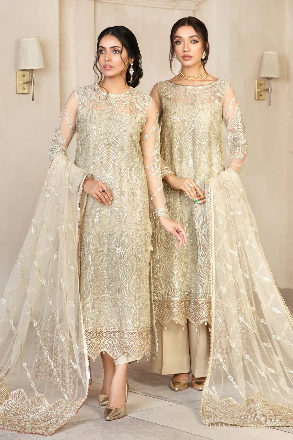 Zarif | Gulzaar Festive Chiffon 22 | Daisy - Waniyas