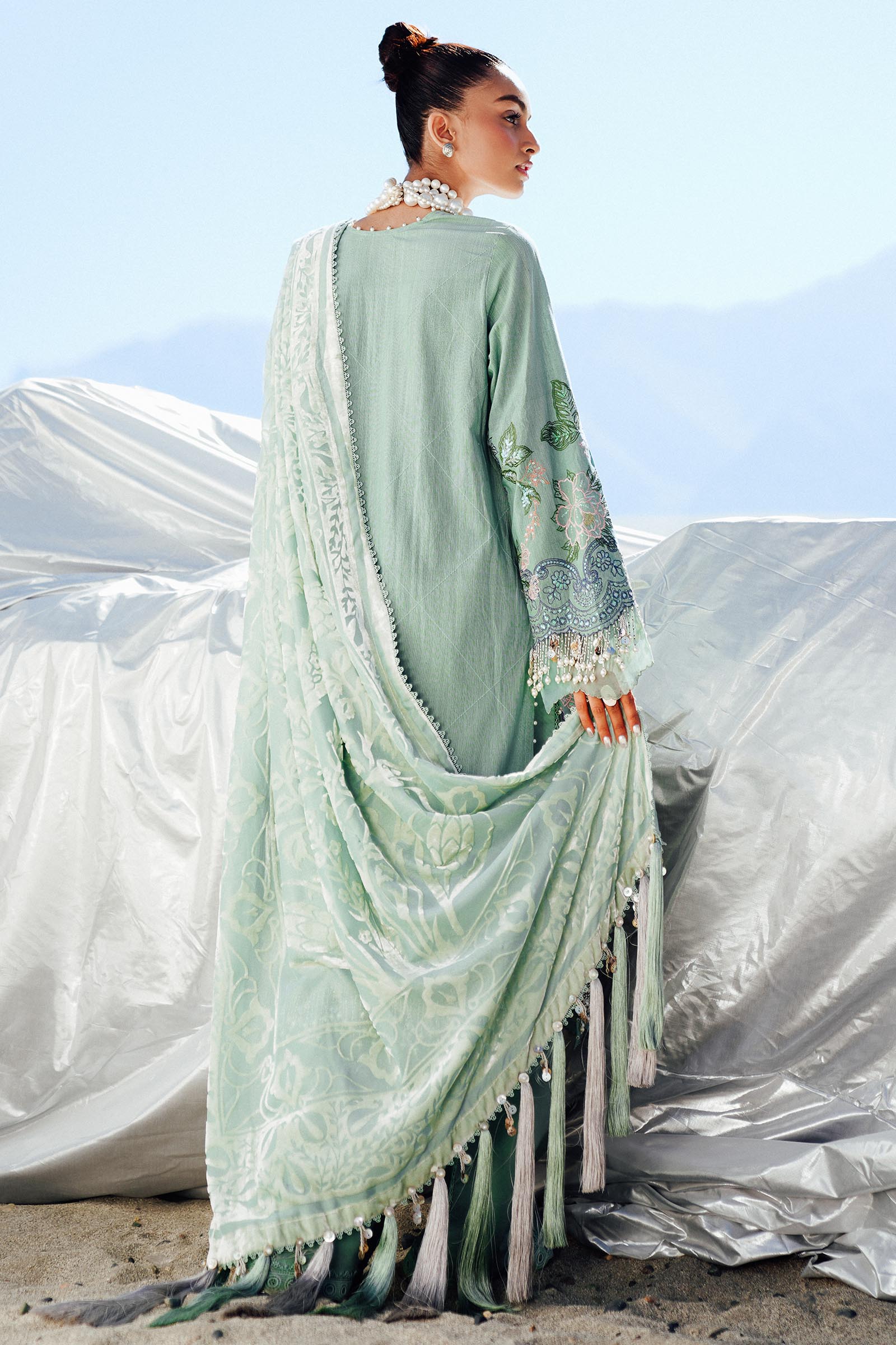 Sana Safinaz | Winter Shawl 24 | S241-005A-3CP