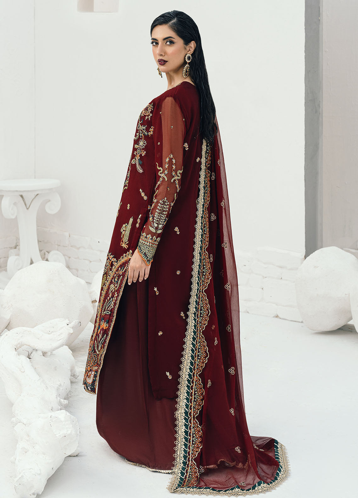 Sahane | Savoir Luxury Formals | CT-140002 Rouge - Savoir