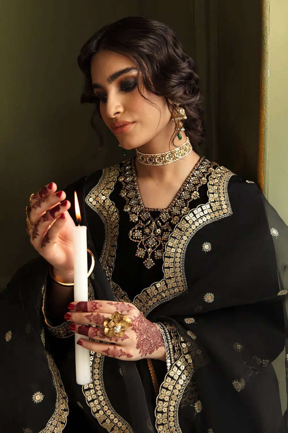 Baroque | Jahanara Luxury Velvet 23 | UF-462 - Waniyas