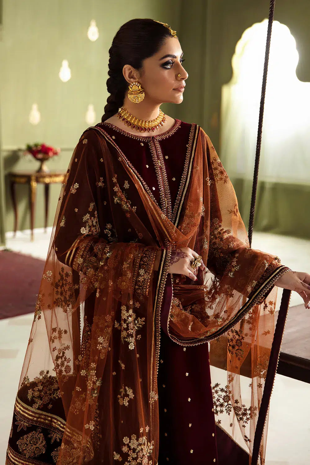 Baroque | Jahanara Luxury Velvet 23 | UF-466 - Waniyas