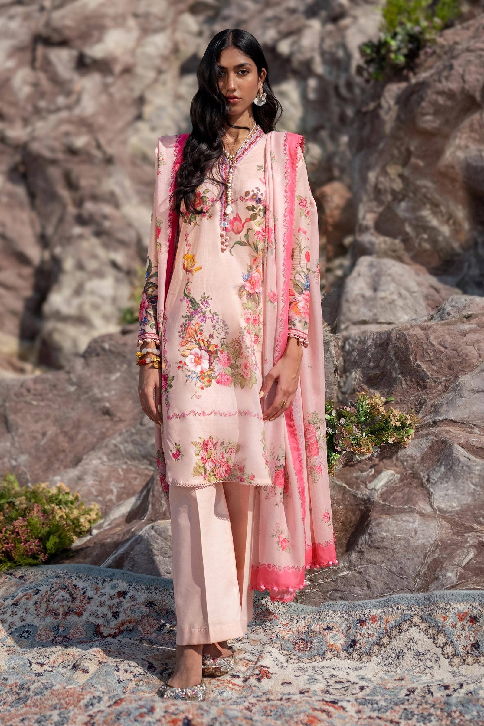 Sana Safinaz | Mahay Spring 24 | H241-026A-3CS - Waniyas