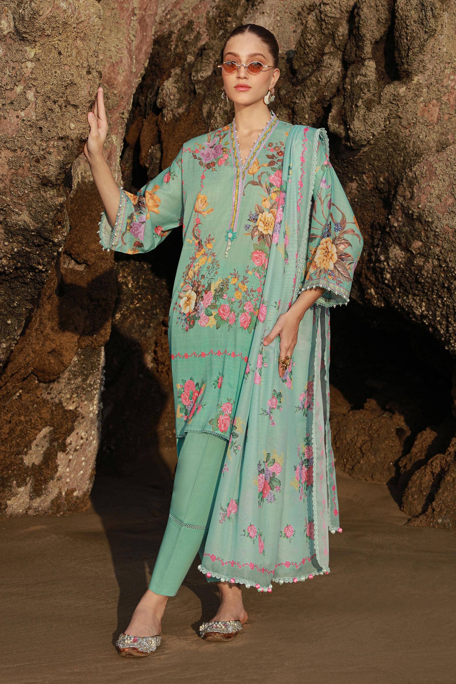 Sana Safinaz | Mahay Spring 24 | H241-026B-3CS - Waniyas