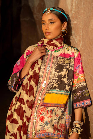 Sana Safinaz | Mahay Spring 24 | H241-027A-2I - Waniyas