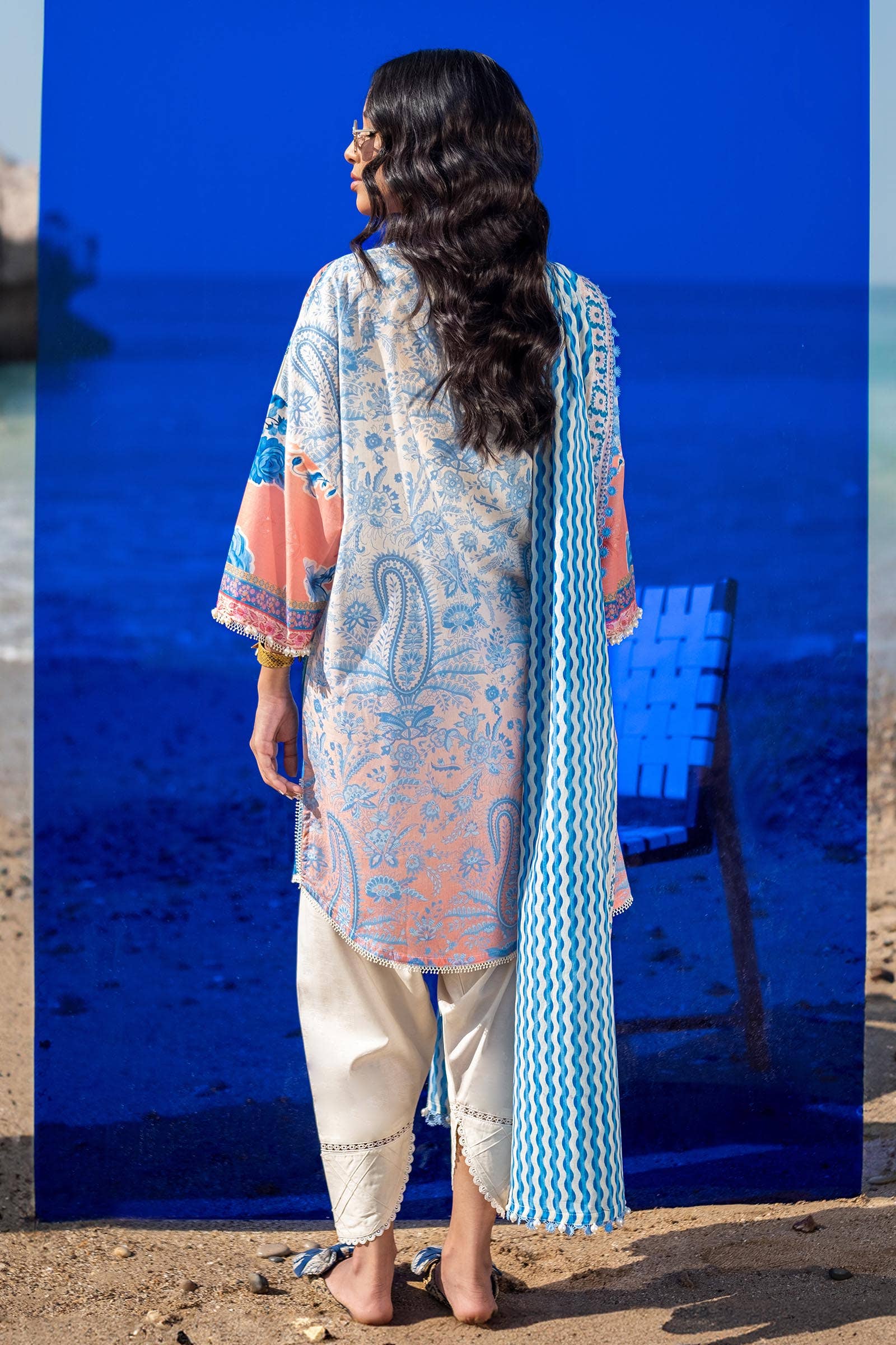 Sana Safinaz | Mahay Spring 24 | H241-028B-2BG - Waniyas