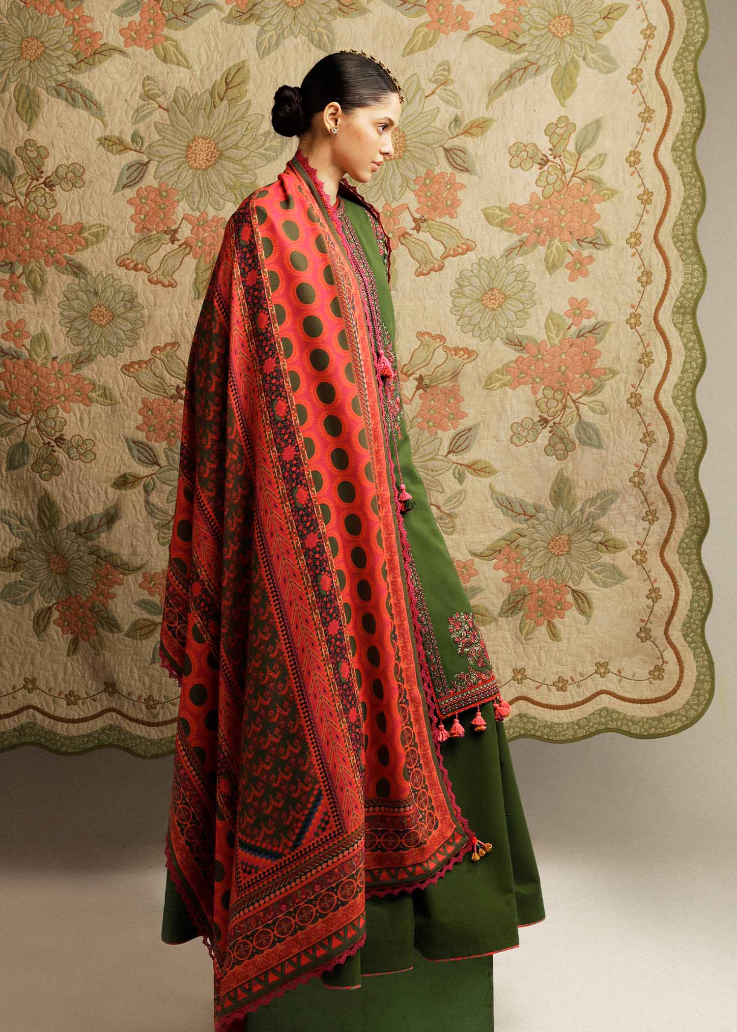 Hussain Rehar | Winter Shawl Khaddar 23 | Taal - Waniyas