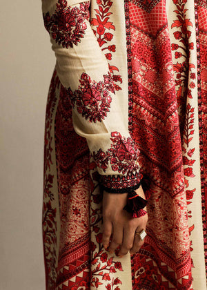 Hussain Rehar | Winter Shawl Khaddar 23 | Opaline - Waniyas