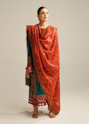 Hussain Rehar | Winter Shawl Khaddar 23 | Marjaan - Waniyas