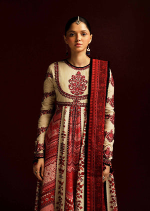 Hussain Rehar | Winter Shawl Khaddar 23 | Opaline - Waniyas