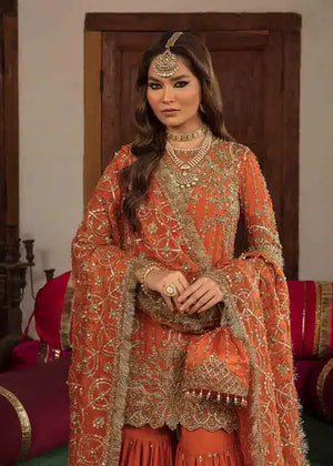 Kanwal Malik | Angana Luxury Formals 23 | Naranji - Waniyas